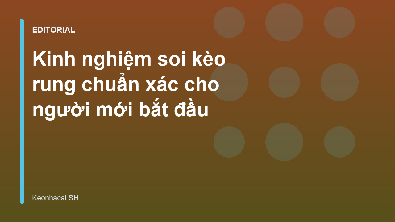 Người chơi đang phân tích kèo rung bóng đá